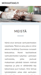 Mobile Screenshot of merikartano.fi